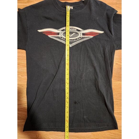 Kawasaki Vulcan Long Sleeves T-Shirt Black Medium - Picture 9 of 10